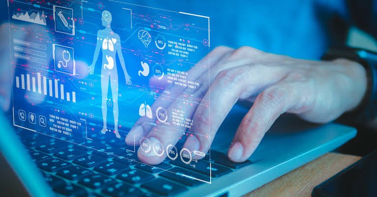 Healthcare technology trends in 2026, featuring AI, telemedicine, wearable devices, robotics, and digital health innovations.