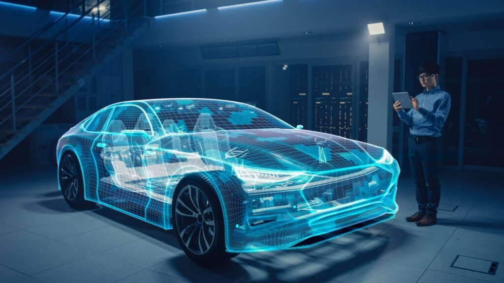 Automotive Innovations 2026: New Technologies Transforming the Future of Driving, featuring electric vehicles, AI-powered cars, smart connectivity, autonomous driving, and advanced automotive technology